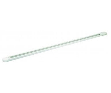 ELCO Lighting 8 ft Mini White Finish Track Lighting Accessory EP2208W