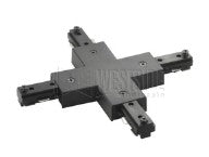 ELCO Lighting Black Finish Lighting Connector EP806B