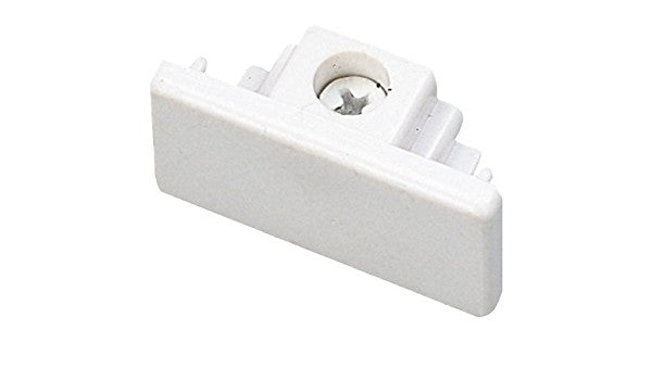 ELCO Lighting Brushed Nickel Finish Track End Cap EP812N