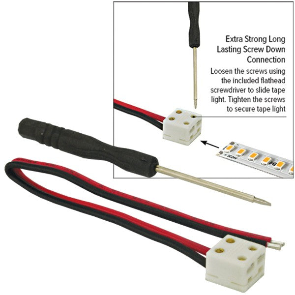 ELCO Lighting White Finish Lighting Connector EPSD26