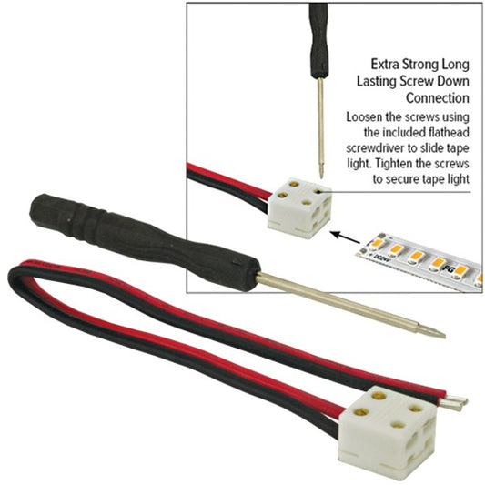 ELCO Lighting White Finish Lighting Connector EPSD26