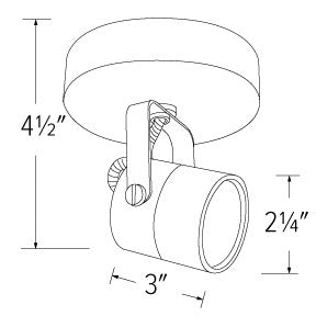 ELCO Lighting 50W 12V Bronze Finish Lighting Accessory ET1528BZ