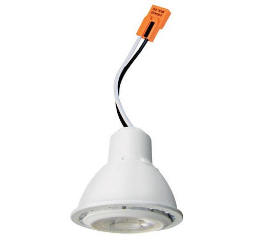 ELCO Lighting 7W 4000K White Finish Lighting Connector PSA37-40