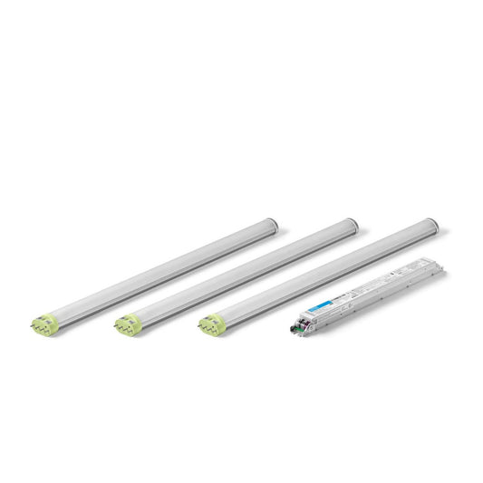Lutron LED ballast retrofit kit in EcoSystem Driver