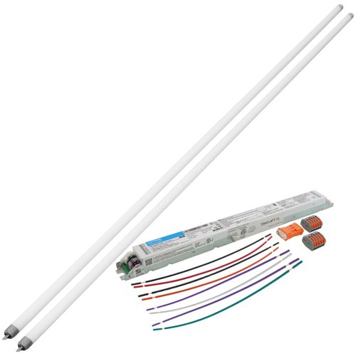 Lutron LED ballast retrofit kit in EcoSystem Driver
