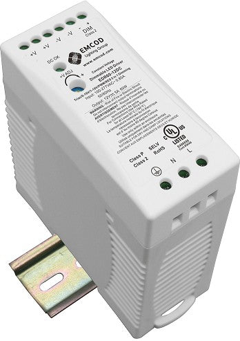 EMCOD EDR60-12DC Universal 5-in-1 Dimmable LED Driver 60W 12VDC Class 2