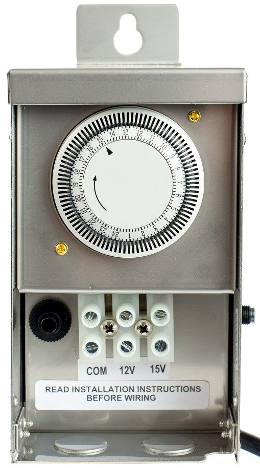 EMCOD ESL75W Outdoor Stainless Steel Landscape Transformer 75W 12VACOR15VAC