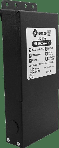 EMCOD ML75S24DC Indoor Outdoor Magnetic DC Driver 75W 24VDC Class 2
