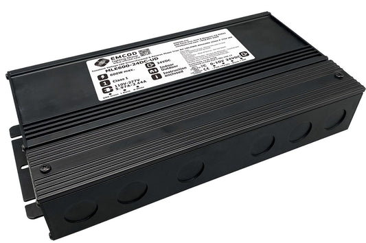EMCOD MLE600-24DC-UD Outdoor Universal 5-in-1 Dimmable LED Driver 600W 24VDC