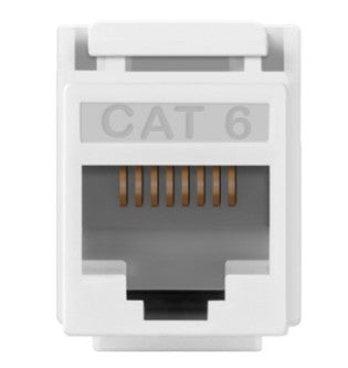Enerlites Decorator Adapter 1-Gang Cat6 Jacks Ivory 6104-I