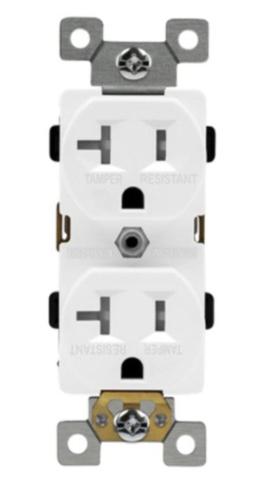 Enerlites Comm Duplex Tr Receptacle 20A 125V 5-20R Ivory 62040-TR-I