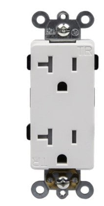 Enerlites Ind Decorator Tr Receptacle 20A 125V 5-20R Ivory 63200-TR-I