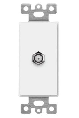 Enerlites V&A Slv F-Type Conf To F Ivory 6505-I