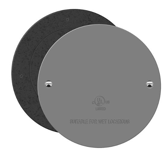 Enerlites Blank Round Metal Cover 7740-WP