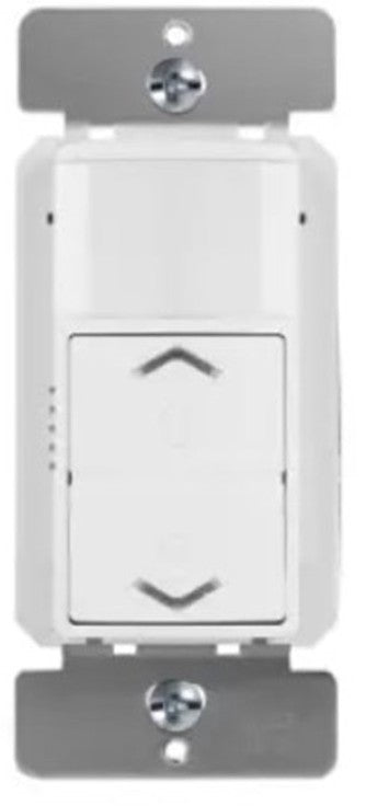 Enerlites In Wall Pir Occ/VAC Sensor/0-10V Dimmer Single Pole 120/277V White DWODS-010-W