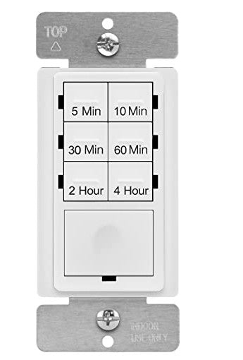 Enerlites In Wall Ct Max 4 Hour Grd Req White HET06-J-W
