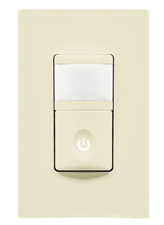 Enerlites In Wall Pir Occ/VAC Sensor Single Pole 120V Light Almond HMOS-LA
