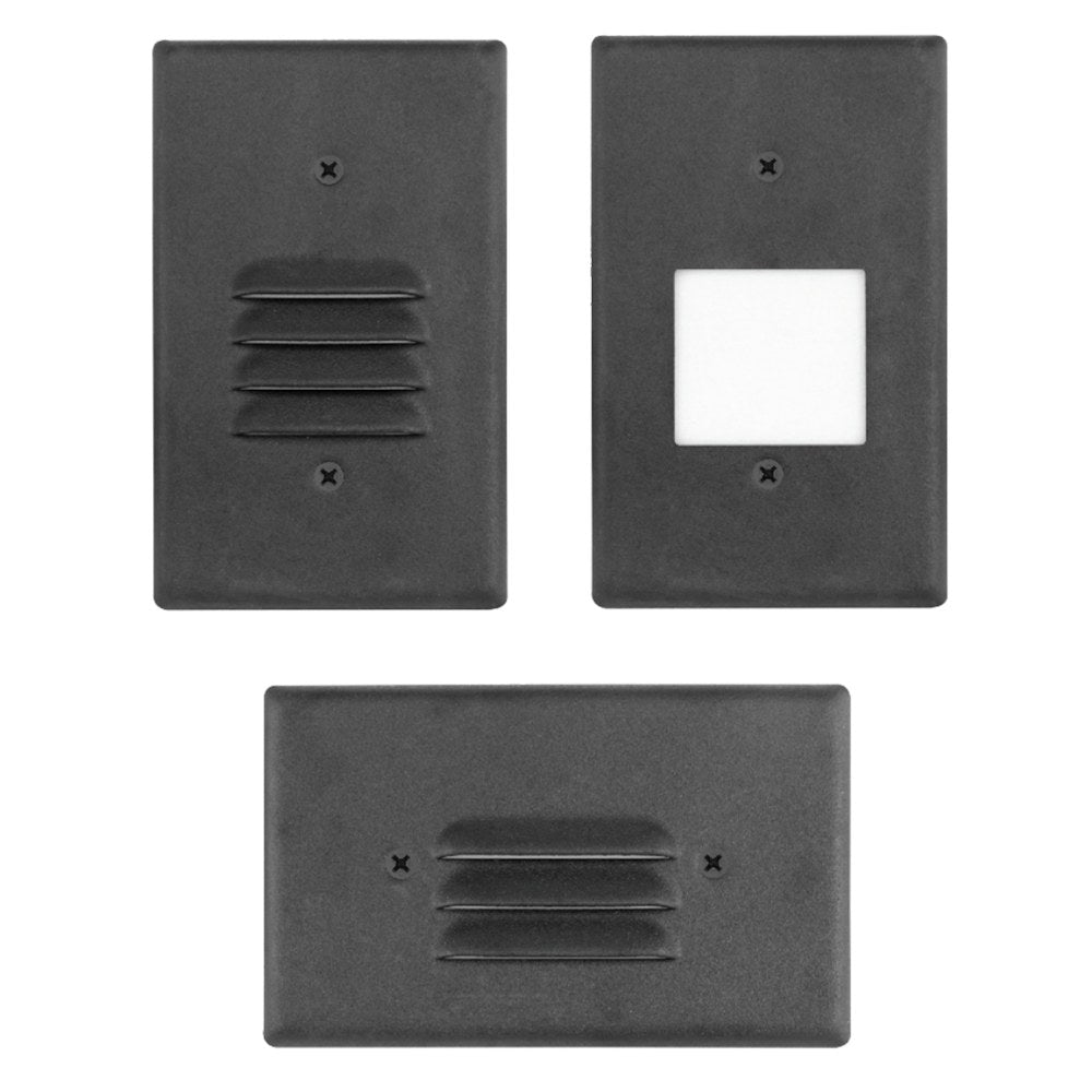 EnVision LED-STEP-AGL-2W-27K-120-BLK LED Step Light