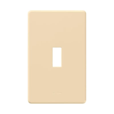 Lutron Fassada 1-gang wall plate in Ivory