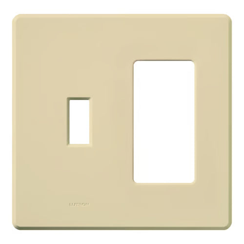 Lutron Fassada dimmer switch in Ivory