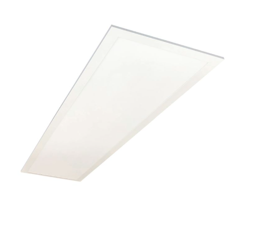 Nora Lighting NPDBLSW-E14/334WEM 1'x4' LED Backlit Panel with Selectable Lumens & CCT, White Finish, Emergency with Remote...