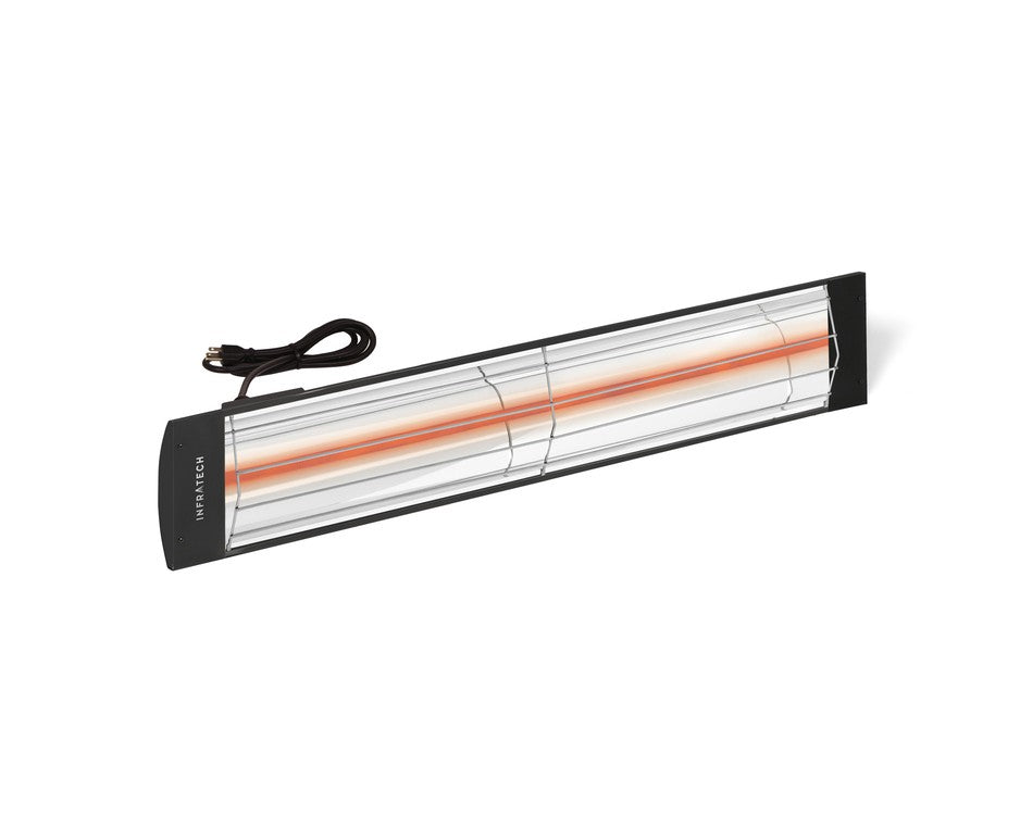 Infratech C-1512 black powder-coated infrared garage heater 33 in 1500W