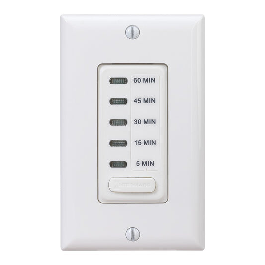 Intermatic 120 VAC 45 Minute 60 HZ White Electronic Countdown Timer EI205W