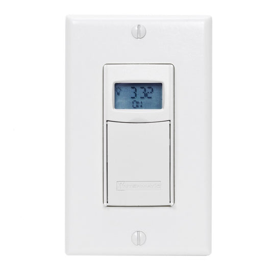 Intermatic 120-277 VAC 50/60 HZ White Electronic Countdown Timer EI400WC