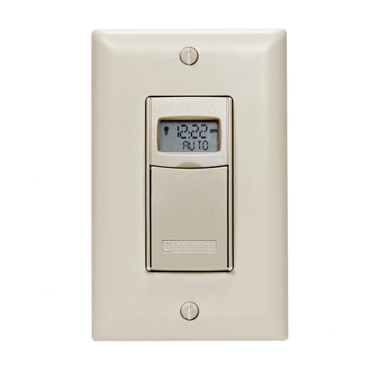 Intermatic 120-277 VAC 20A 7-Day Ivory Programmable Timer EI600C