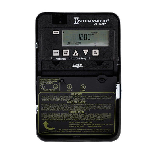 Intermatic 120-277 VAC 1 Circuit Indoor Electronic Control ET1105C
