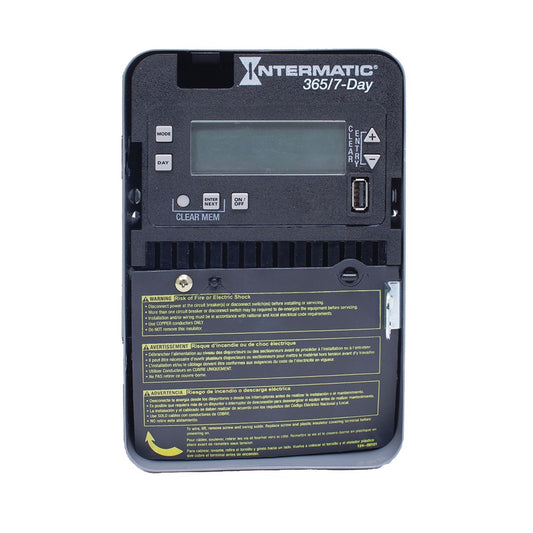 Intermatic 120-277 VAC 1-Circuit Indoor Electronic Control ET2705C