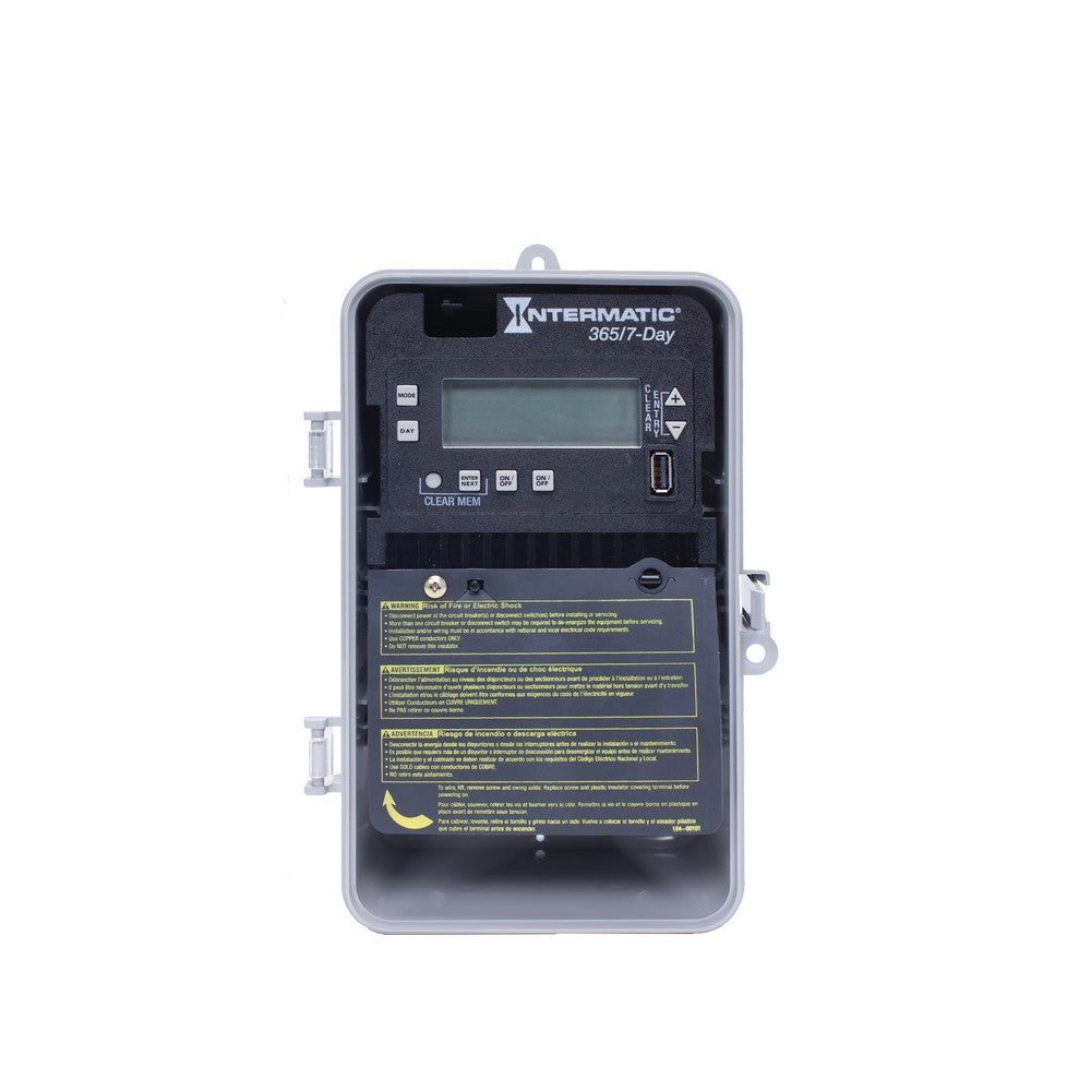 Intermatic 120-277 VAC 2-Circuit Indoor Electronic Control ET2725C