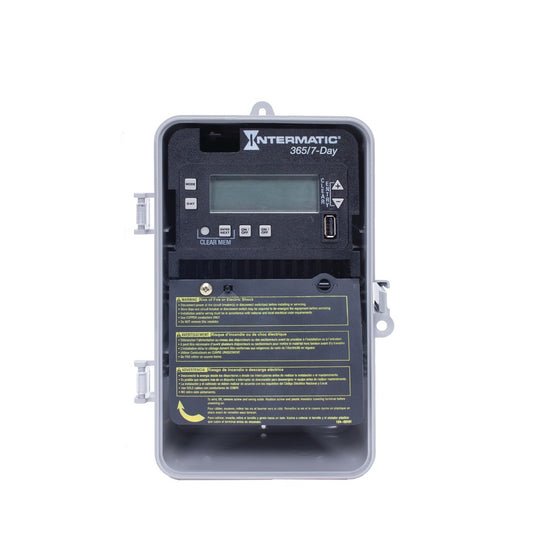 Intermatic 120-277 VAC 2-Circuit Indoor/Outdoor Electronic Control ET2725CP