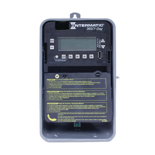 Intermatic 120-277 VAC 4-Circuit Outdoor Electronic Control ET2745CR