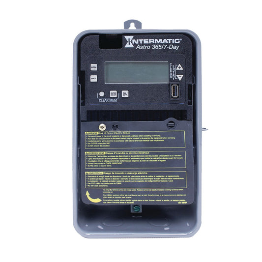Intermatic 120-277 VAC 1-Circuit Outdoor Astronomic Electronic Control ET2815CR