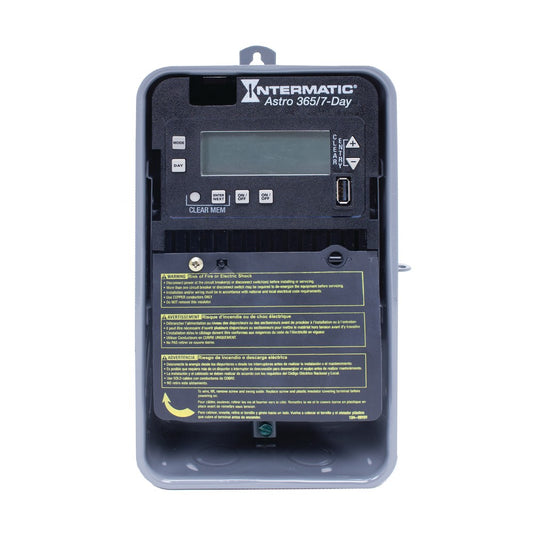Intermatic 120-277 VAC 2-Circuit Outdoor Astronomic Electronic Control ET2825CR
