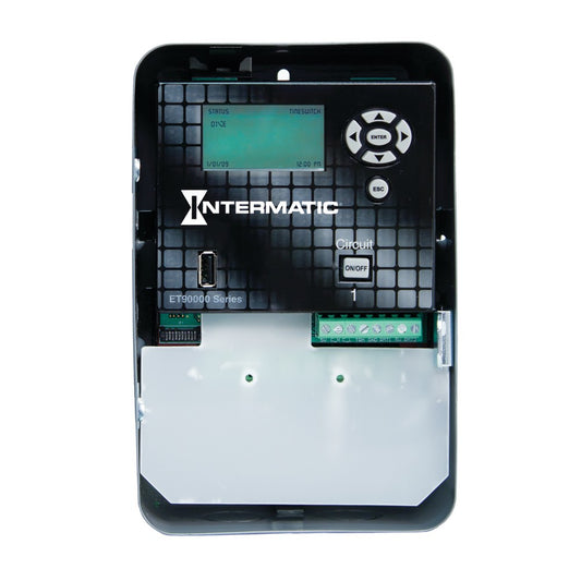 Intermatic 120-277 VAC 50/60 Hz 1-Circuit Indoor Astronomic Electronic Control ET90115C