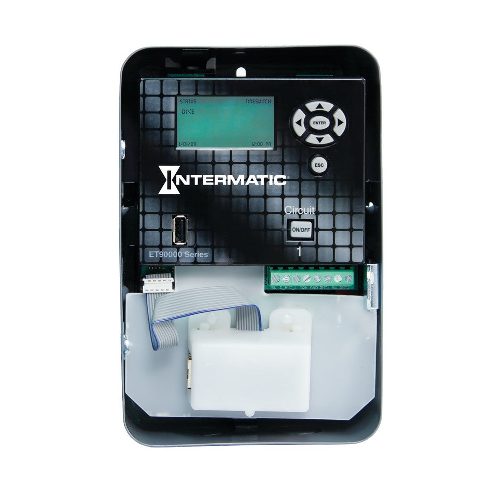 Intermatic 120-277 VAC 50/60 Hz 1-Circuit Indoor Astronomic Electronic Control ET90115CE