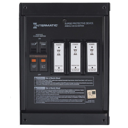 Intermatic 120/240 VAC 6-Mode Indoor Surge Protective Device IG2240-IMSK