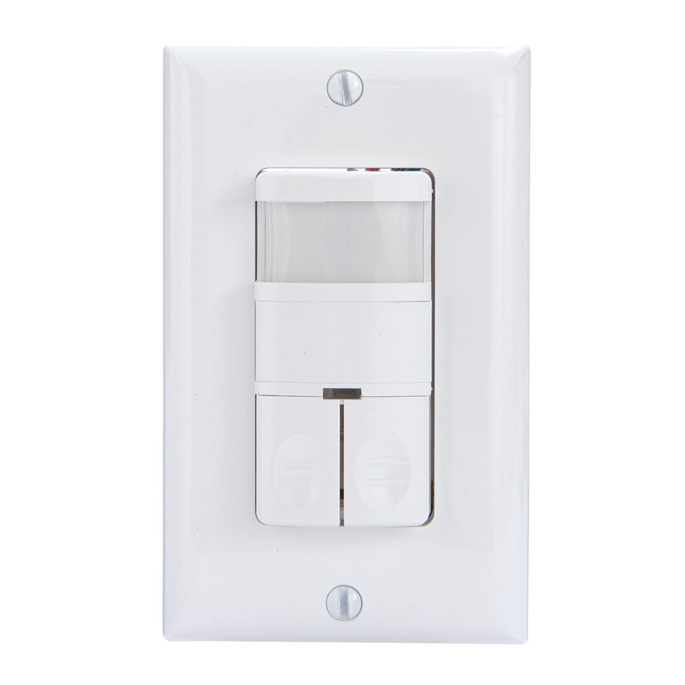 Intermatic White In-Wall Occupancy/Vacancy Sensor IOS-DDR-WH