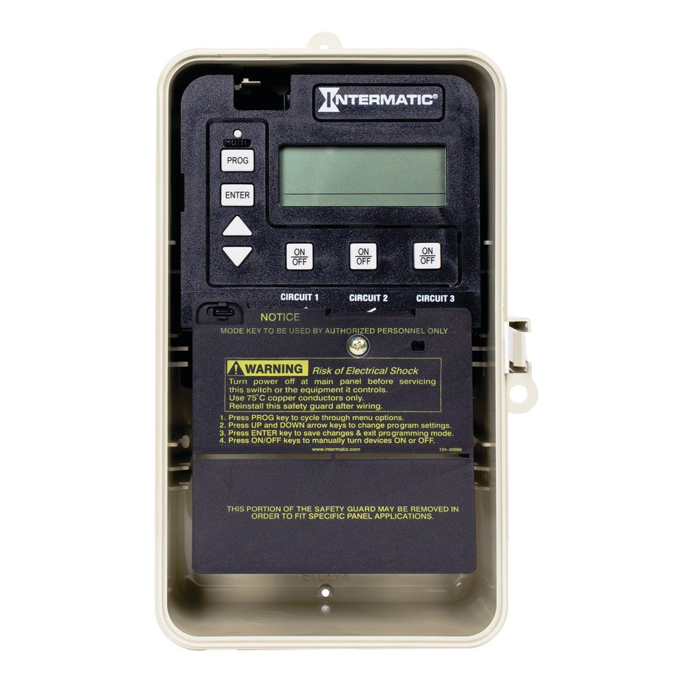 Intermatic 3-Circuit Electronic Time Control PE153P