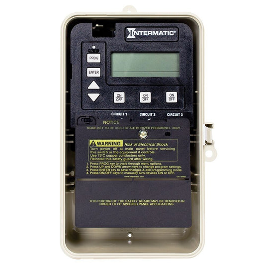 Intermatic 3-Circuit Electronic Time Control PE153PF
