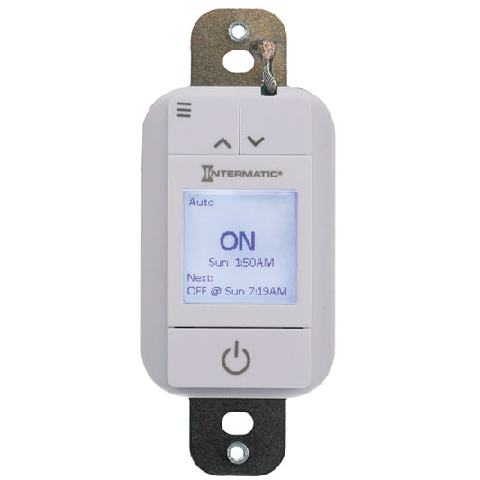 Intermatic 120 VAC 15A 7-Day White Programmable Timer ST700W