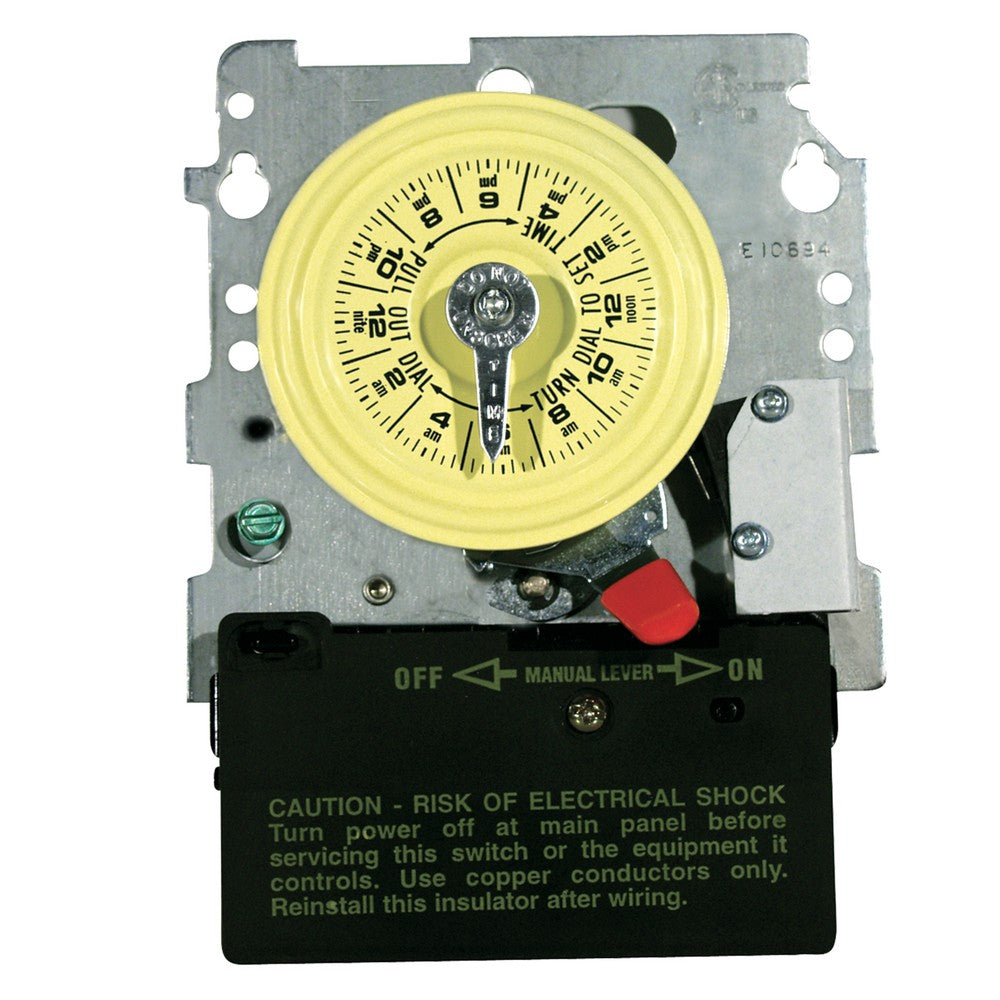 Intermatic 208-277V 24-Hour Mechanical Time Switch Mechanism T104M201
