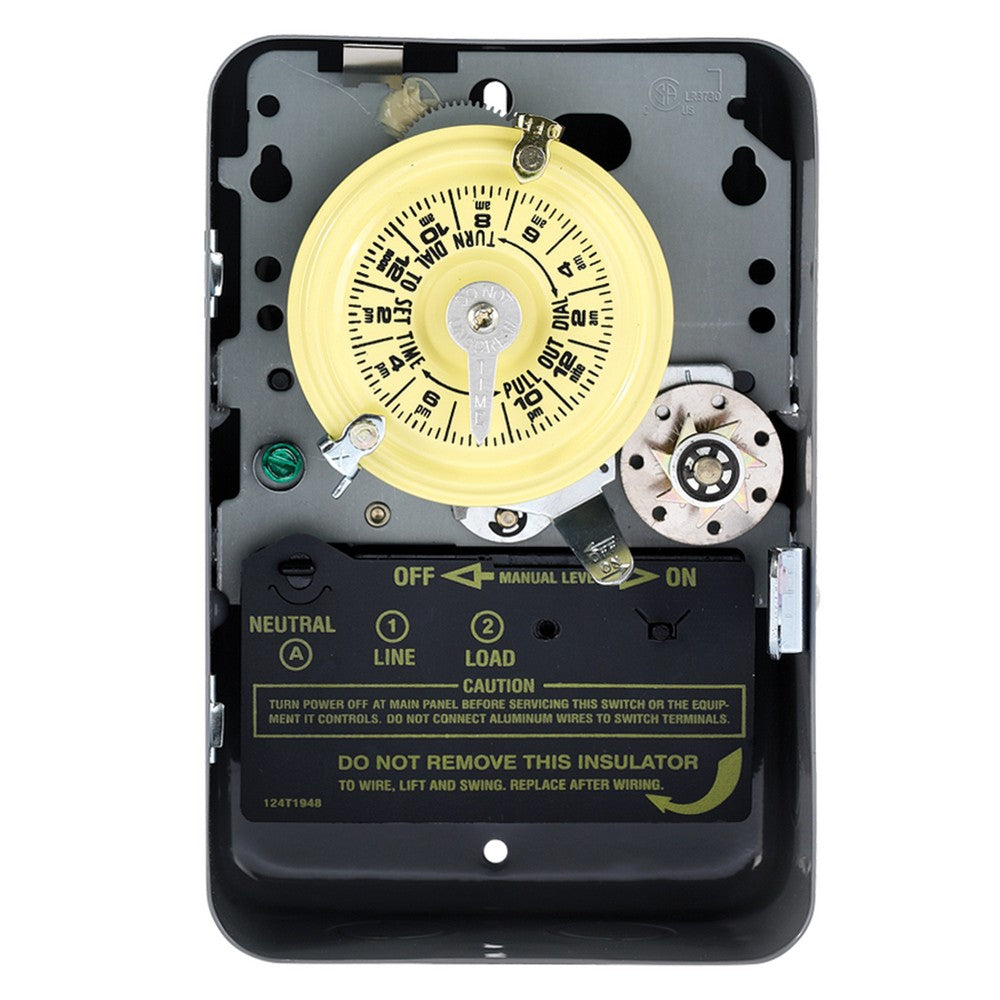 Intermatic 120 VAC 24-Hour 60HZ Metal Mechanical Time Switch T171