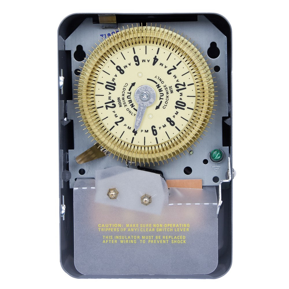 Intermatic 208-277 VAC 24-Hour 60HZ Metal Mechanical Time Switch T1906