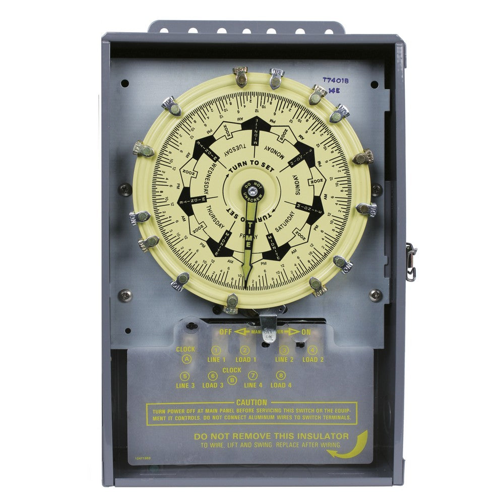 Intermatic 120 VAC 60Hz Indoor Mechanical Time Switch T7401B