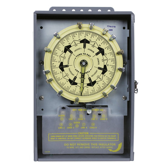 Intermatic 120 VAC 60Hz Indoor Mechanical Time Switch T7401B