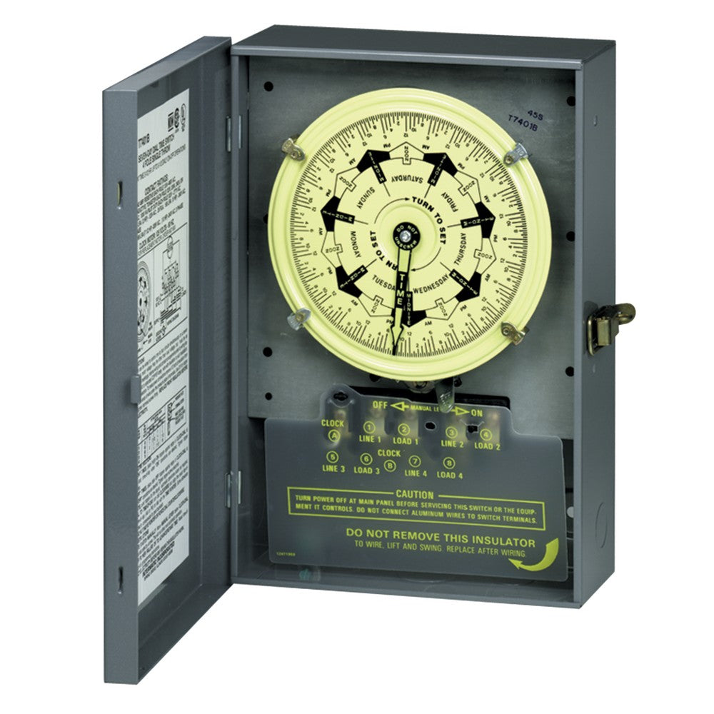 Intermatic 120 VAC 60Hz Indoor Mechanical Time Switch T7401BC