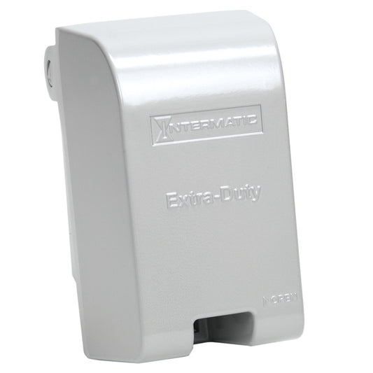 Intermatic Gray Single Gang 4.625" Die-Cast In-Use Weatherproof Cover WP1250MVXD
